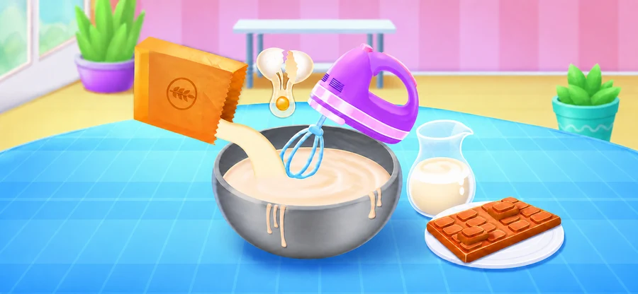 Cake Cooking Games for Kids 2+ gameplay