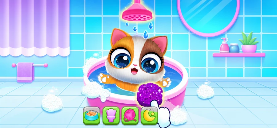 Cat & Kitty, Vet Game for Kids gameplay