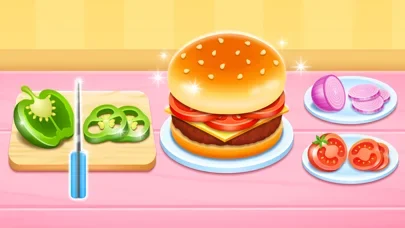 Cooking Burger - Kids Games gameplay