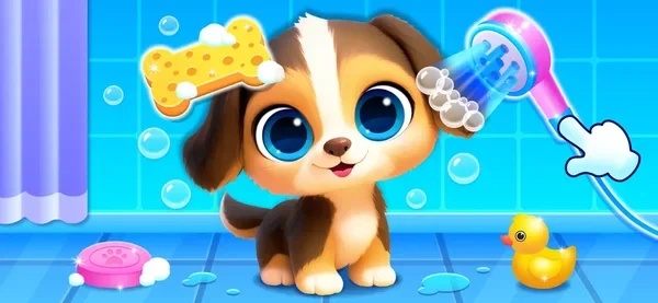 Dog & Puppy, Vet Game for Kids gameplay