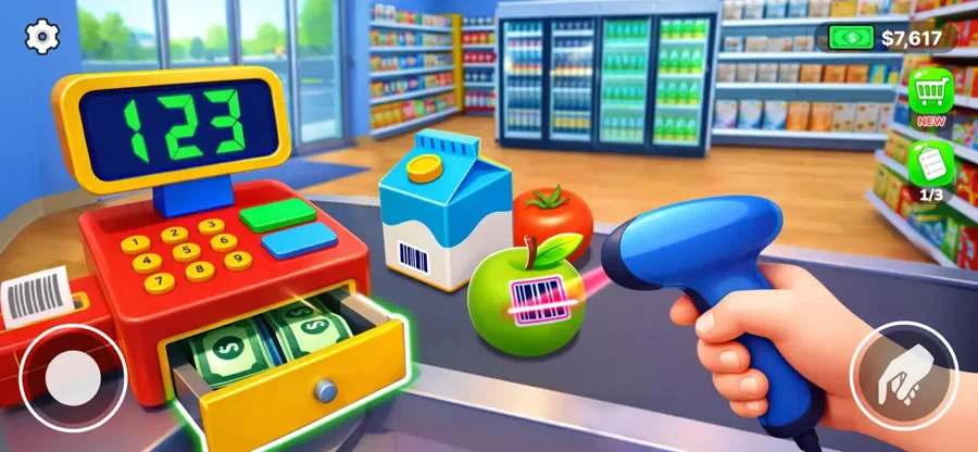 Shopping & Supermarket Games gameplay