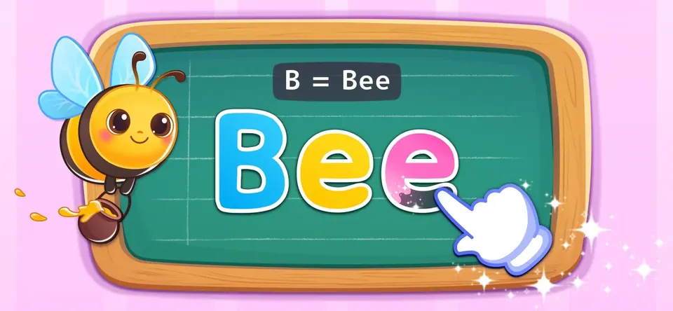 ABC for Kids: Phonics, Tracing: hear each letter’s phonic sound as you learn it