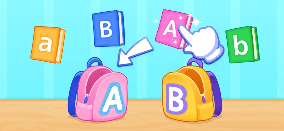 ABC for Kids: Phonics, Tracing: step from letters toward reading first syllables