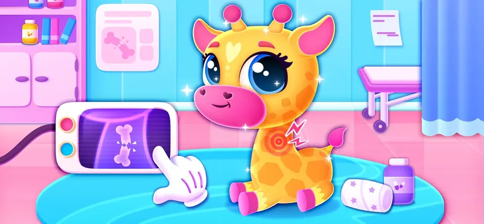 Animal Hospital — Baby Games: chase away germs and treat small ailments