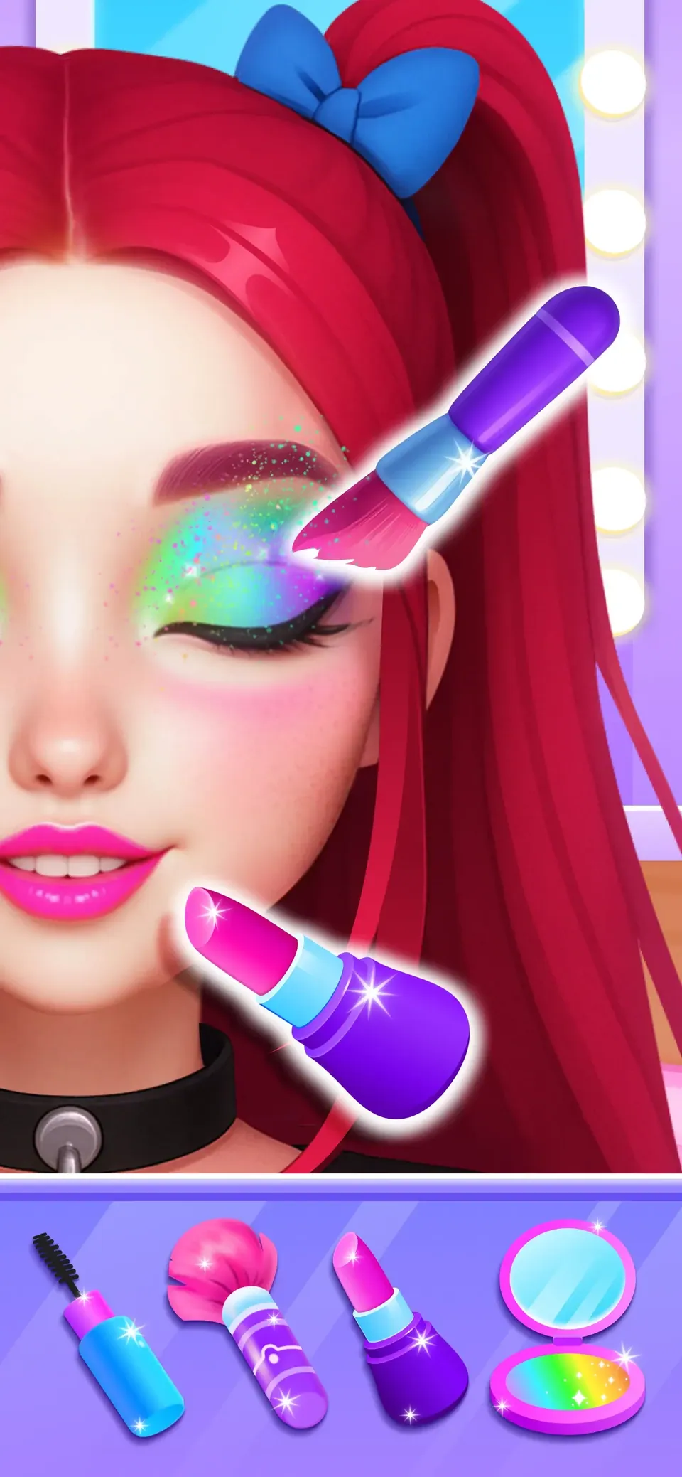 Beauty Salon Games for Girls: style and accessorize the finished look