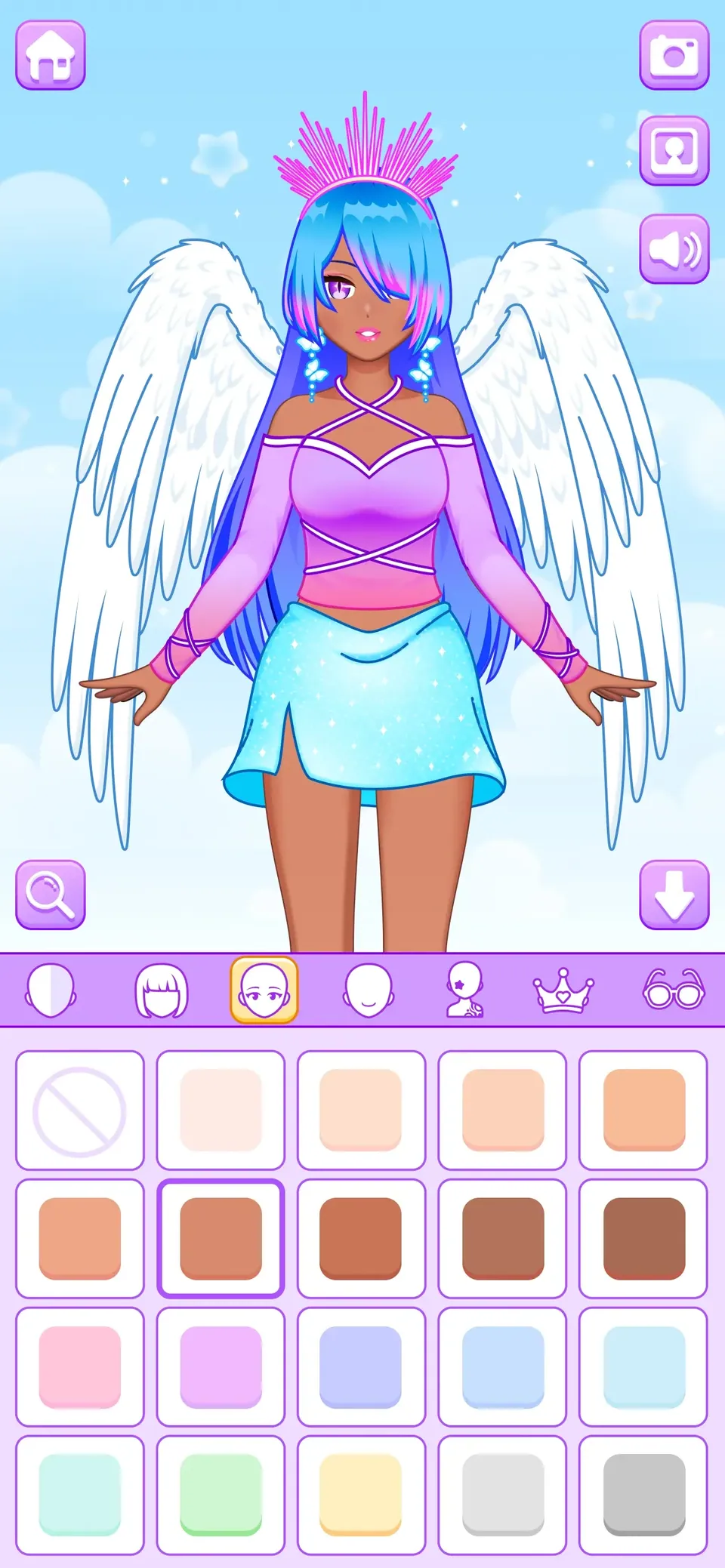 BFF Dress Up - Princess Doll: dress the whole best-friend group in coordinated styles