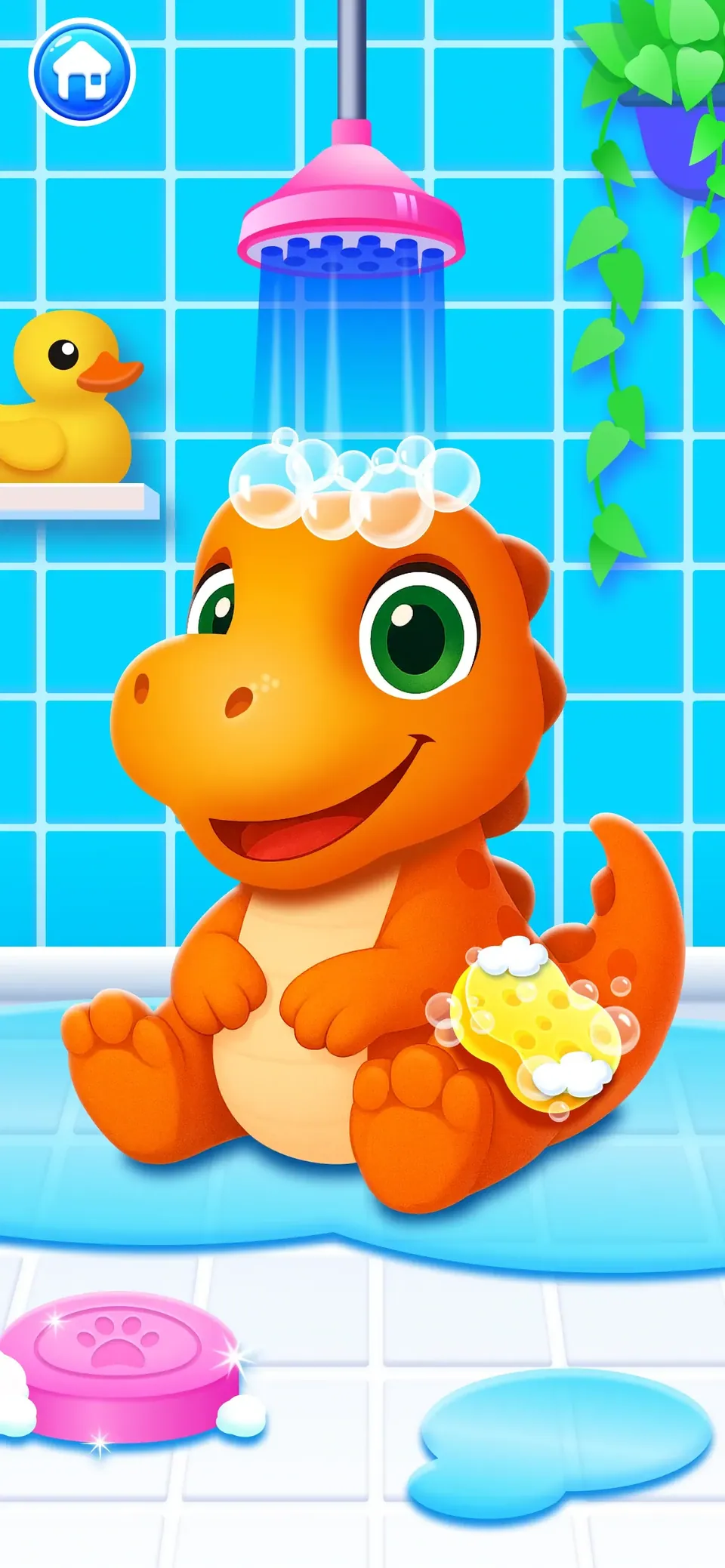 Dinosaur games for kids & baby: assemble dinosaur puzzles piece by piece