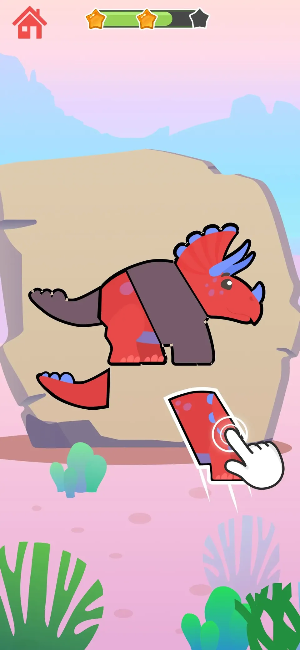 Dinosaur games for kids & baby: discover fun facts about dinosaur life