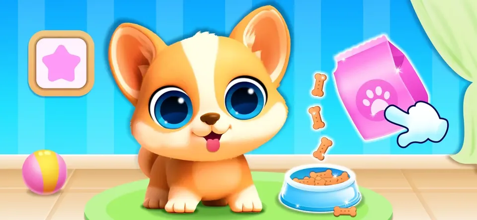 Dog & Puppy, Vet Game for Kids: feed patients their favorite meals