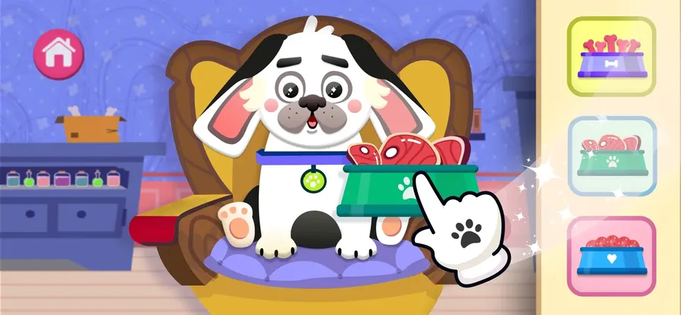 Dog & Puppy, Vet Game for Kids: treat small troubles with friendly vet tools