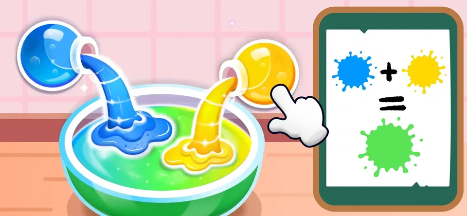 Educational Kids Games 2-5: progress through playful color challenges