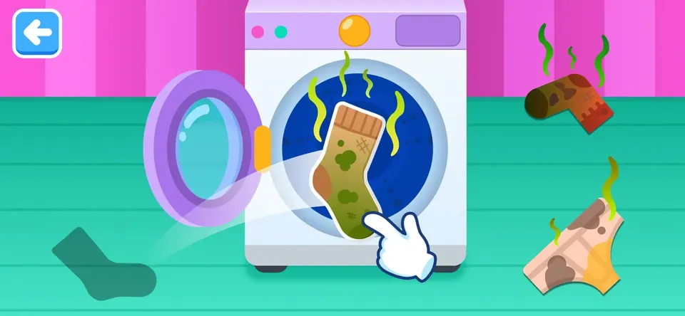 Home Cleanup - Games for Kids: wipe, sweep and polish with simple gestures