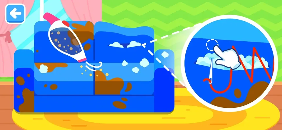 Home Cleanup - Games for Kids: care for plants and home details