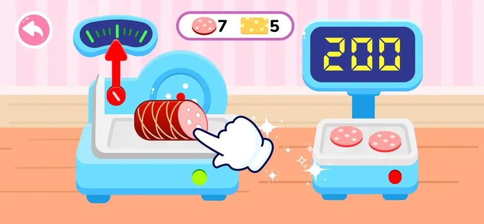 Mall Simulator Games for Kids: pay at the checkout like a grown-up
