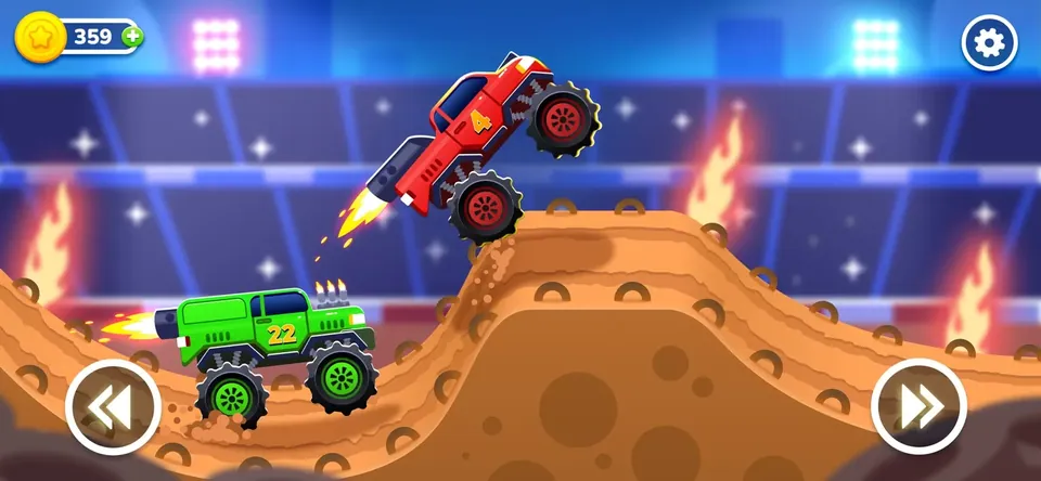 Monster Truck Game for Kids 2+: fix and prepare the monster truck in the garage
