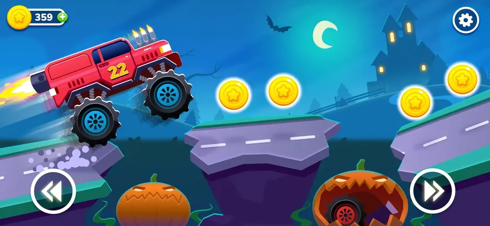 Monster Truck Game for Kids 2+: feel like a mechanic and a driver in one game