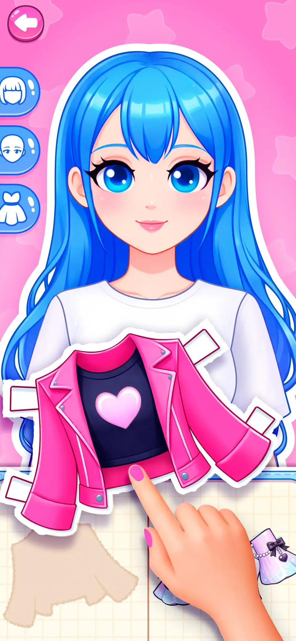 Paper Doll - DIY Dress Up Game: create and style your own paper doll