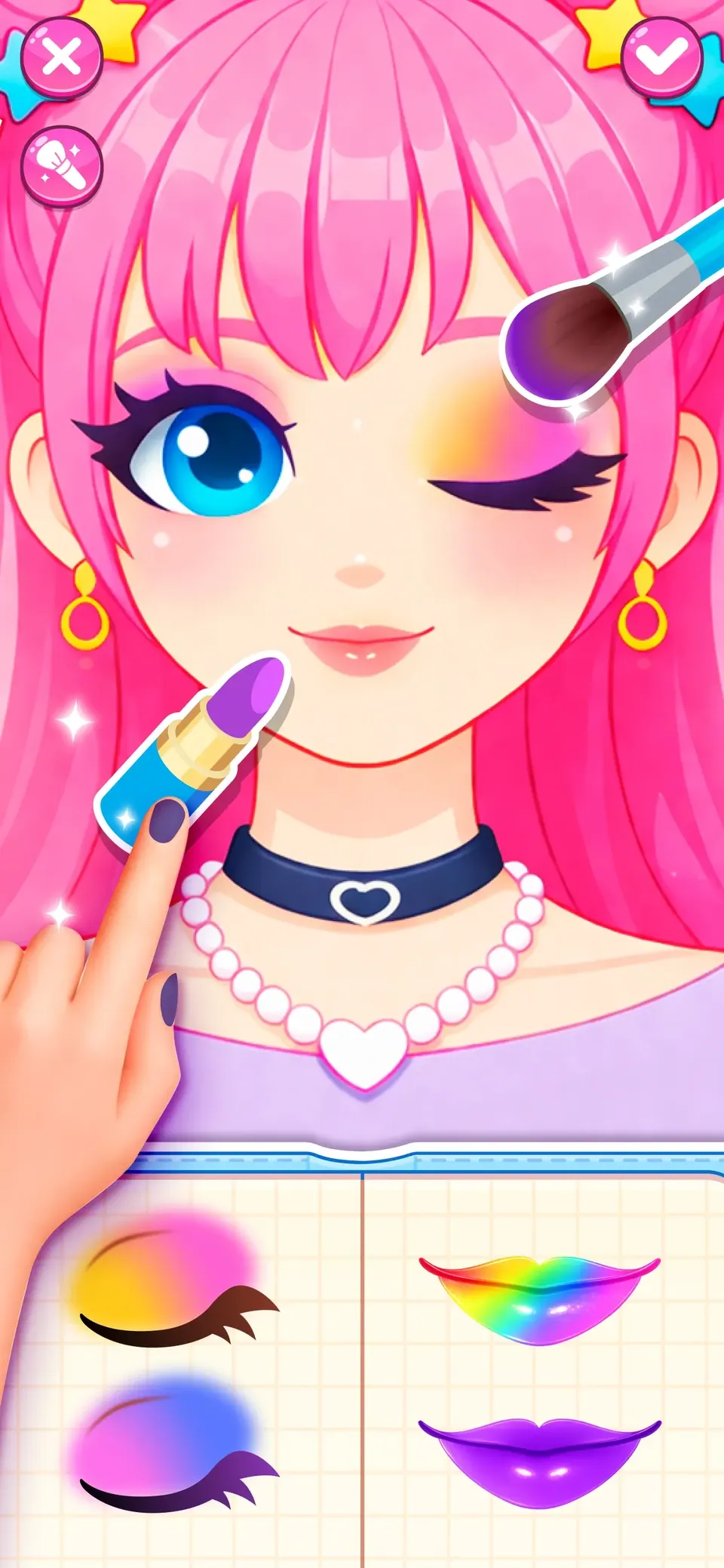 Paper Doll - DIY Dress Up Game: dress the doll in cut-out paper outfits