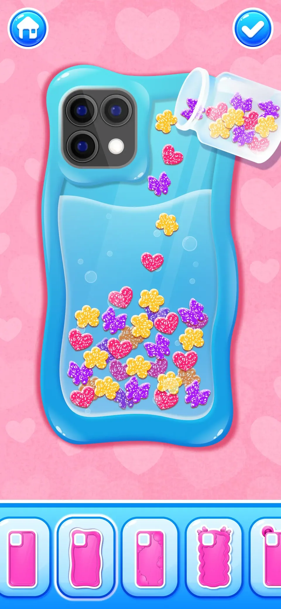 Phone Case Maker — DIY Games: attach chains, charms and rings