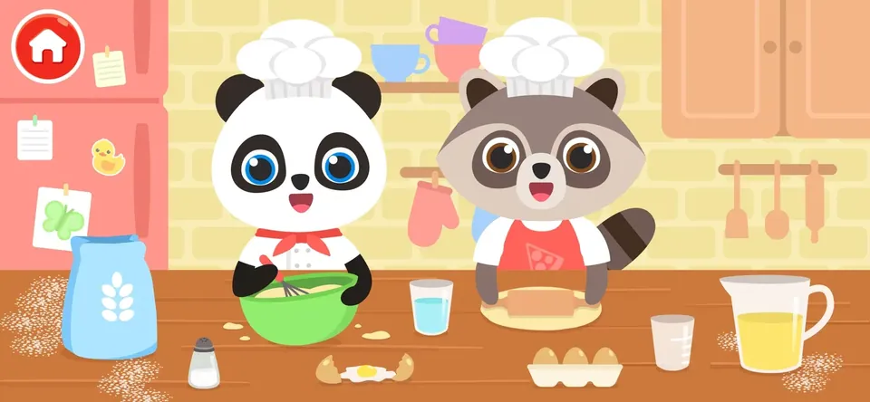 Pizza Games for Kids & Toddler: bake the pizza and watch it turn golden in the oven