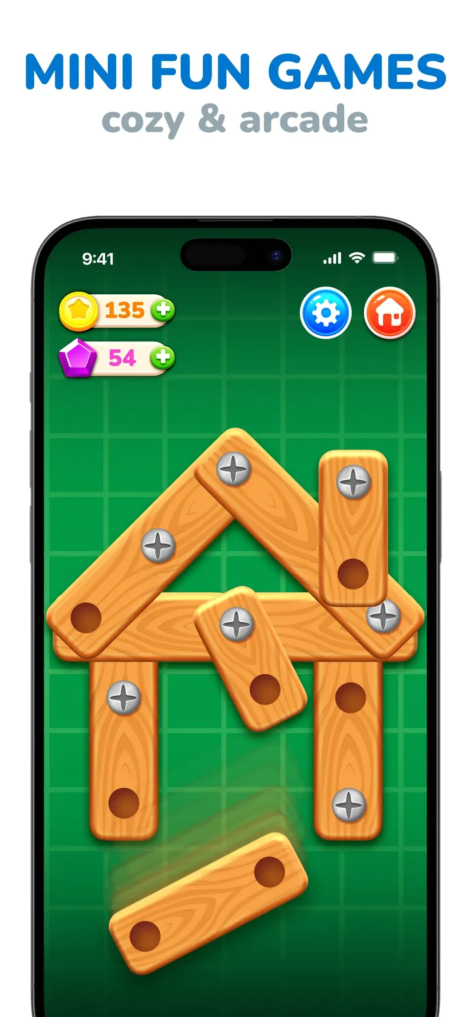 Swipe Games for Kids & Teens: unlock new mini-game challenges