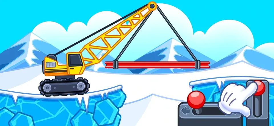 Truck Games for Kids 2-5 Years: collect magic stars along the route
